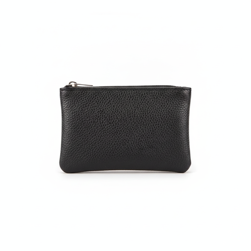 Monedero Pequeño con Cremallera Textura Lichi
