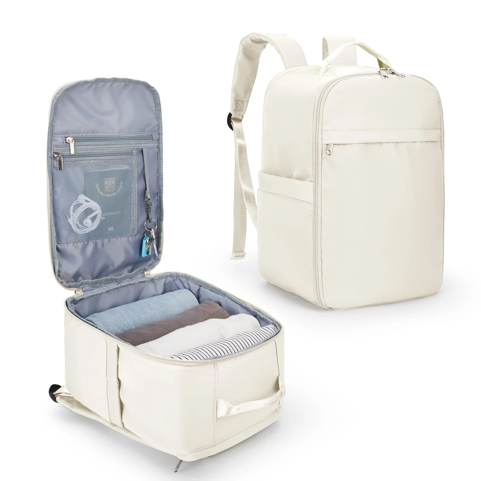 Mochila de Viaje Cabina de Nailon – Funcionalidad Inteligente y Estilo Premium