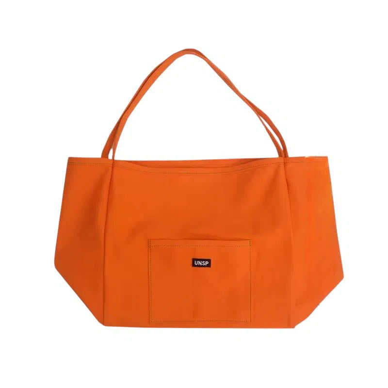 Bolso Shopper Amplio Neón