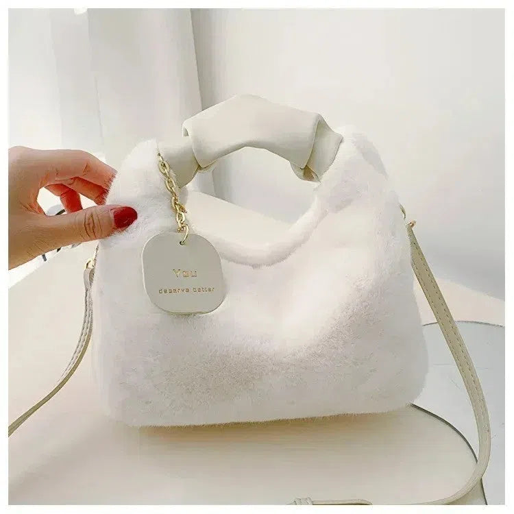 Bolso Tote Bag de Felpa Básicos