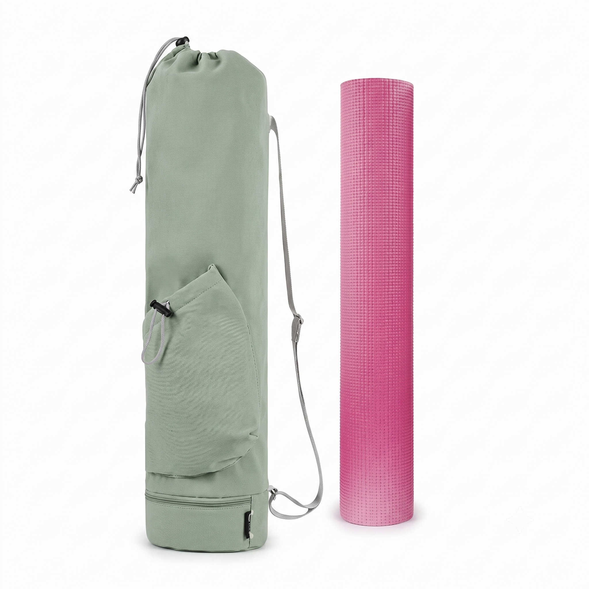 Bolsa para Esterilla de Yoga Verde de Alta Capacidad – Unisex