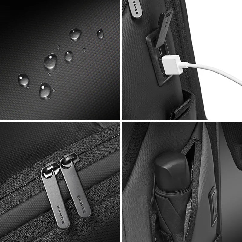 Mochila Impermeable de TPU para Viaje y Diario – Diseño Urbano Premium