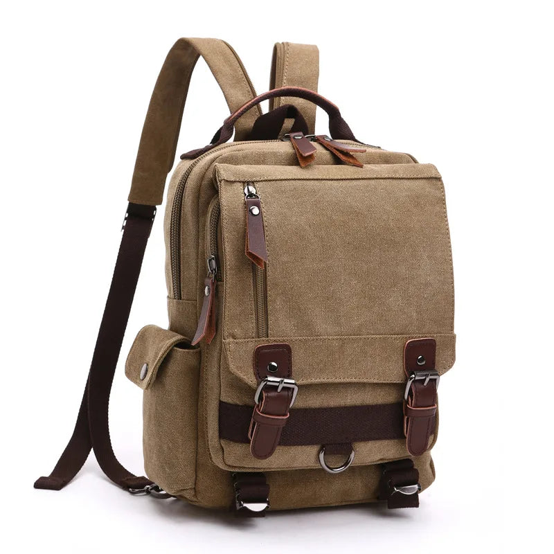 Mochila de Lona Markroyal – Estilo Urbano, Comodidad y Gran Capacidad