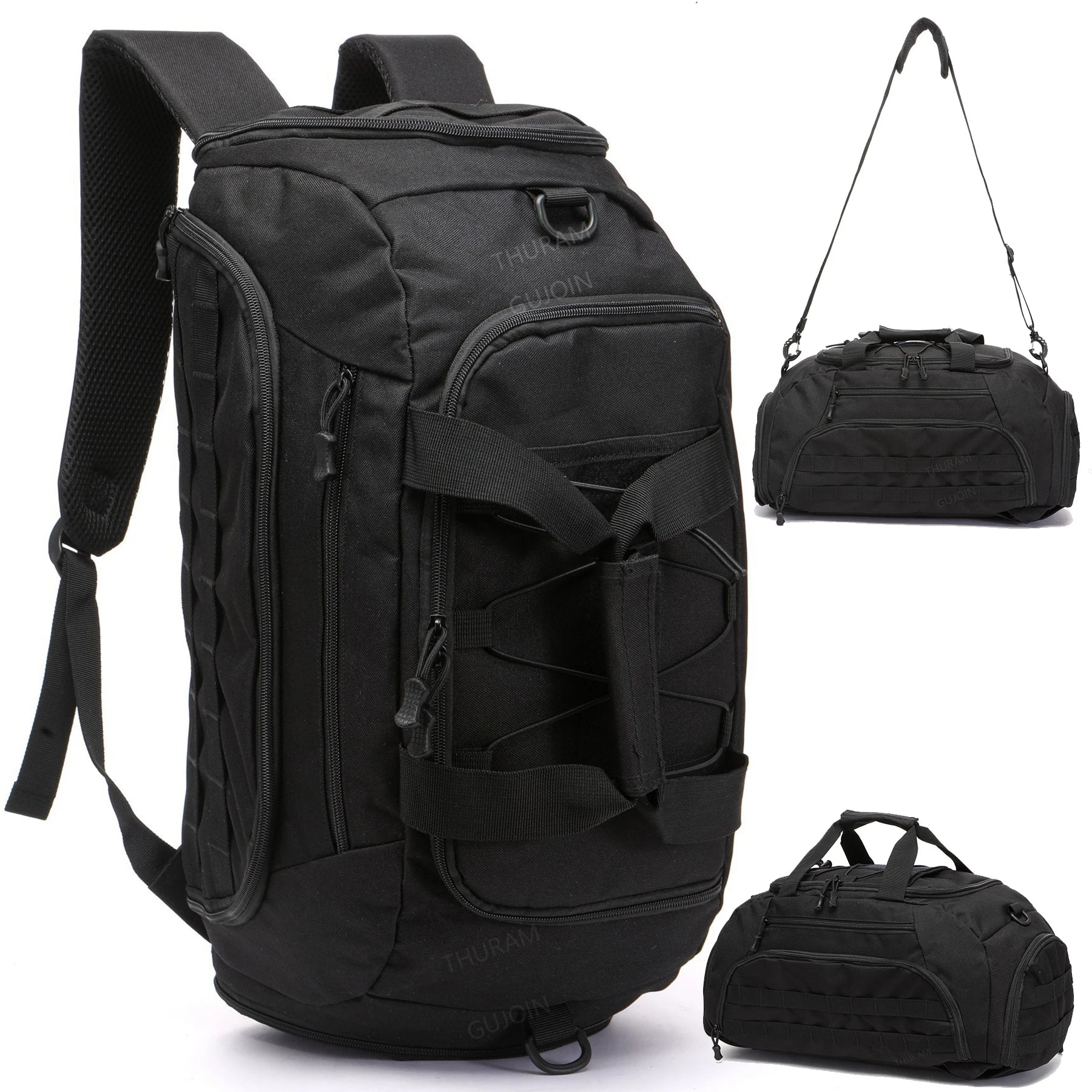 Mochila Multiusos Thuram – Diseño Versátil con Compartimento para Calzado