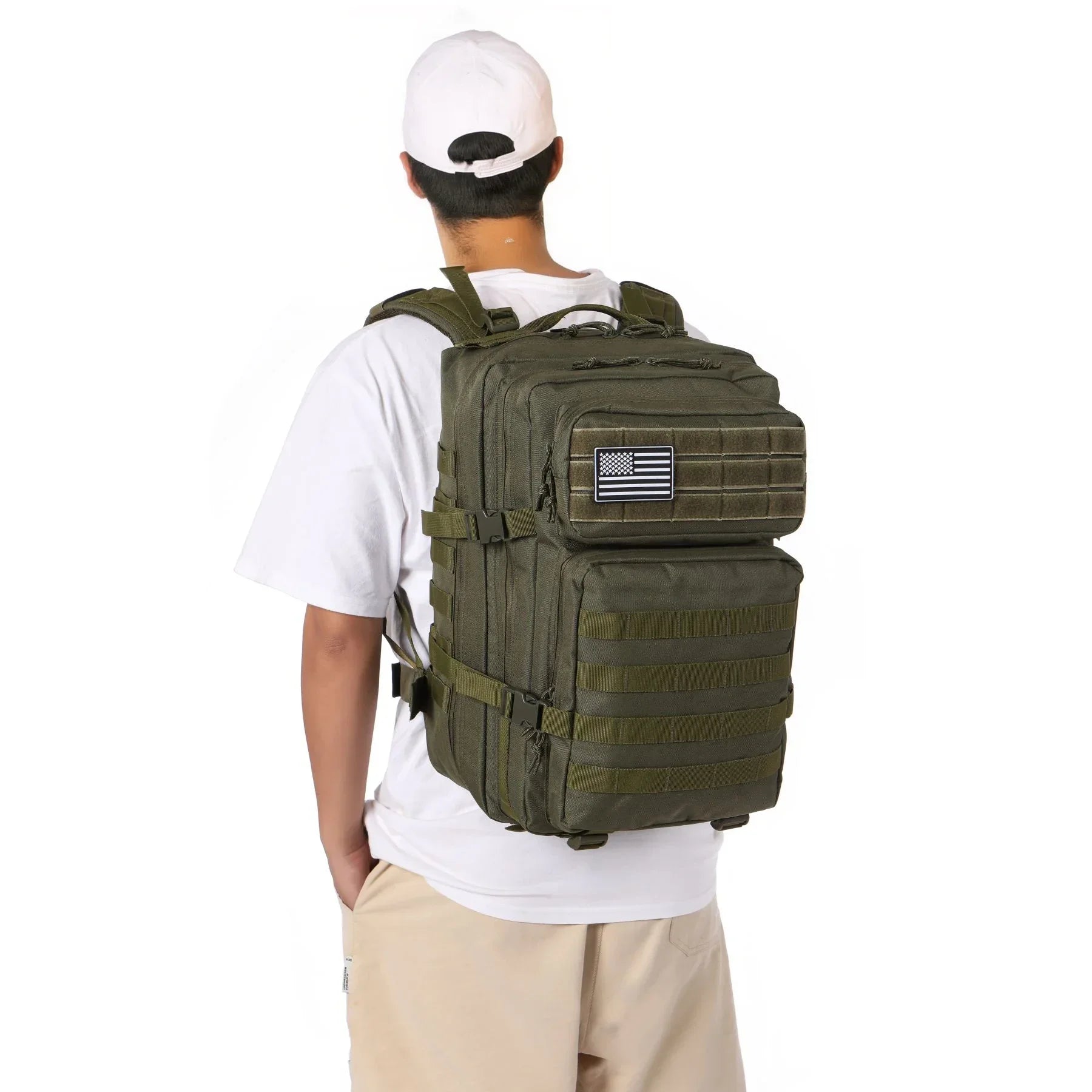 Mochila Táctica de 50L Impermeable | Resistencia y Estilo de Alta Gama
