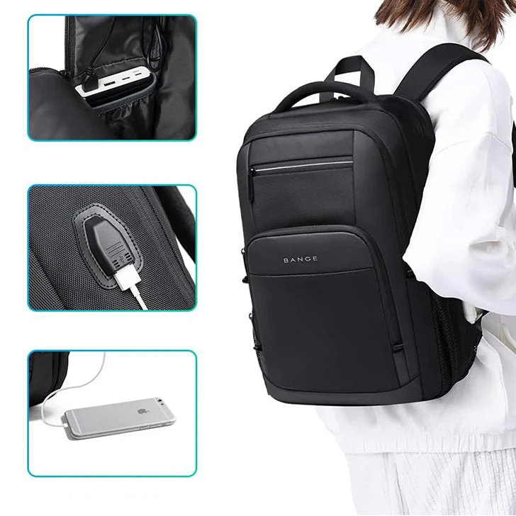 Mochila Bange Classic: Elegancia Oxford de Alta Resistencia