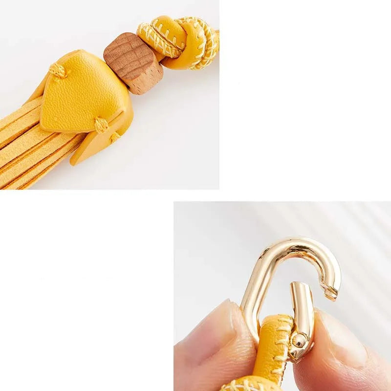 Charm de Cuero para Bolso – Detalle Sofisticado y Toque de Elegancia