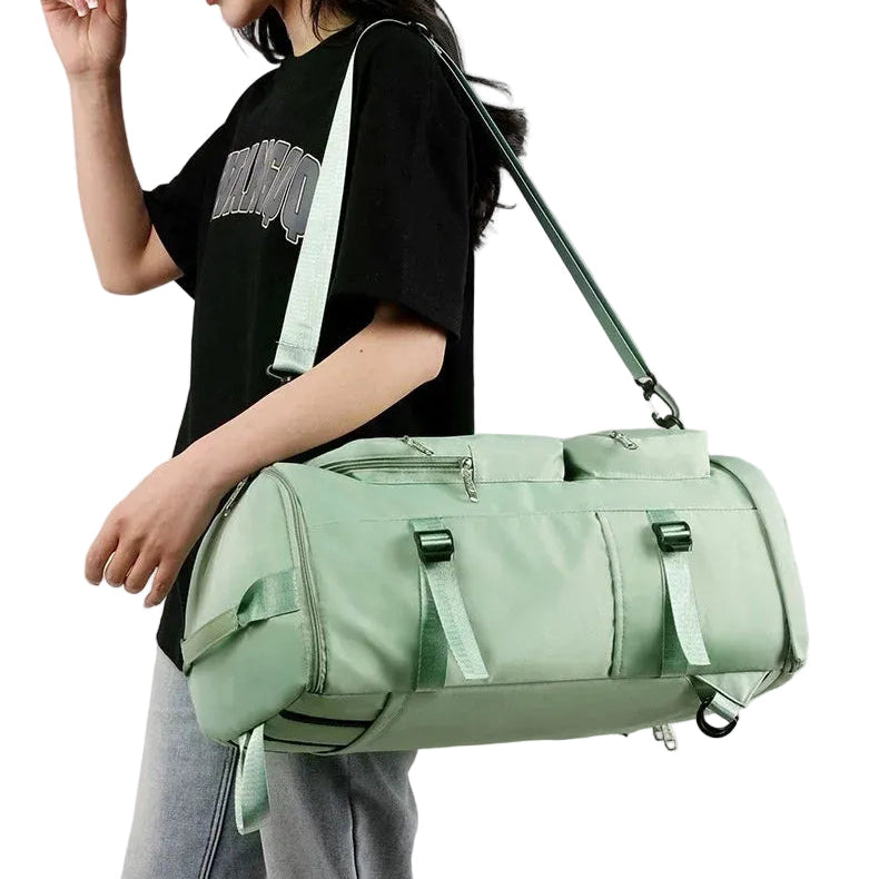 Mochila Deportiva Verde Militar: Resistencia Extrema y Confort 3 en 1