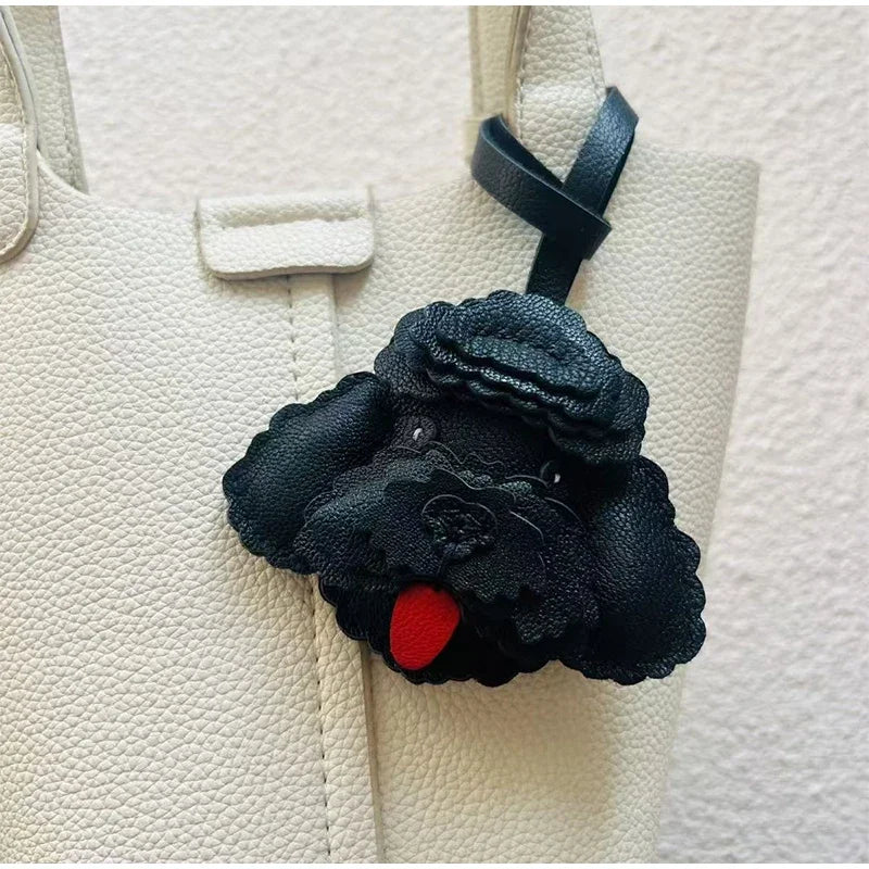 Charm Perrito Cuero Artesanal – Accesorio Adorable para Amantes de Perros