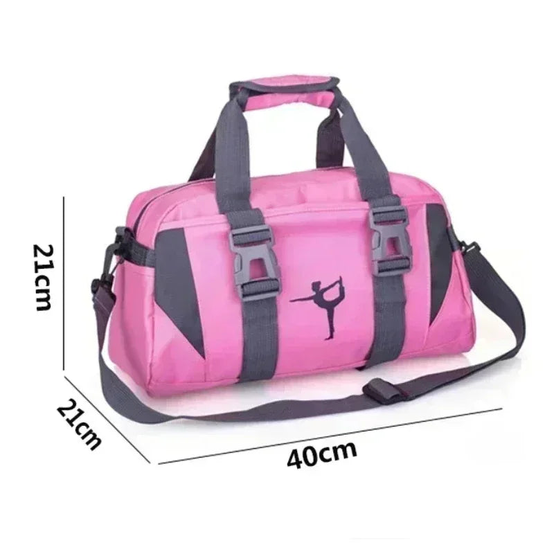 Bolsa de Yoga y Fitness Impermeable para Mujer – Ligera, Práctica y Versátil