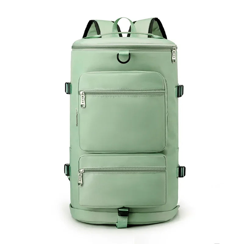 Mochila Deportiva Verde Militar: Resistencia Extrema y Confort 3 en 1