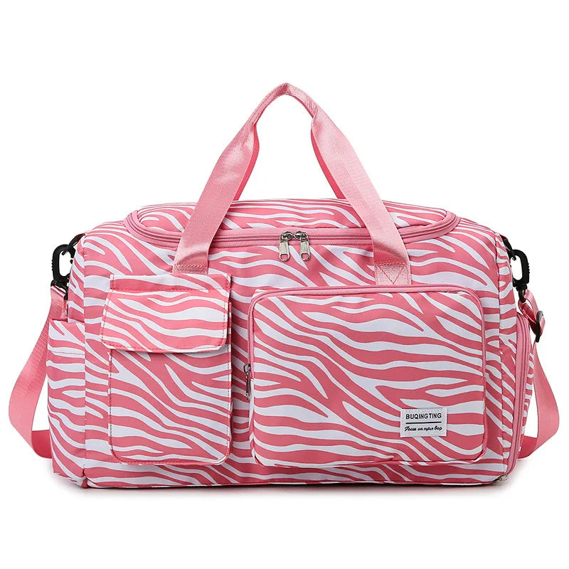 Bolsa de Viaje Leopardo para Mujer – Estilo Salvaje y Gran Capacidad
