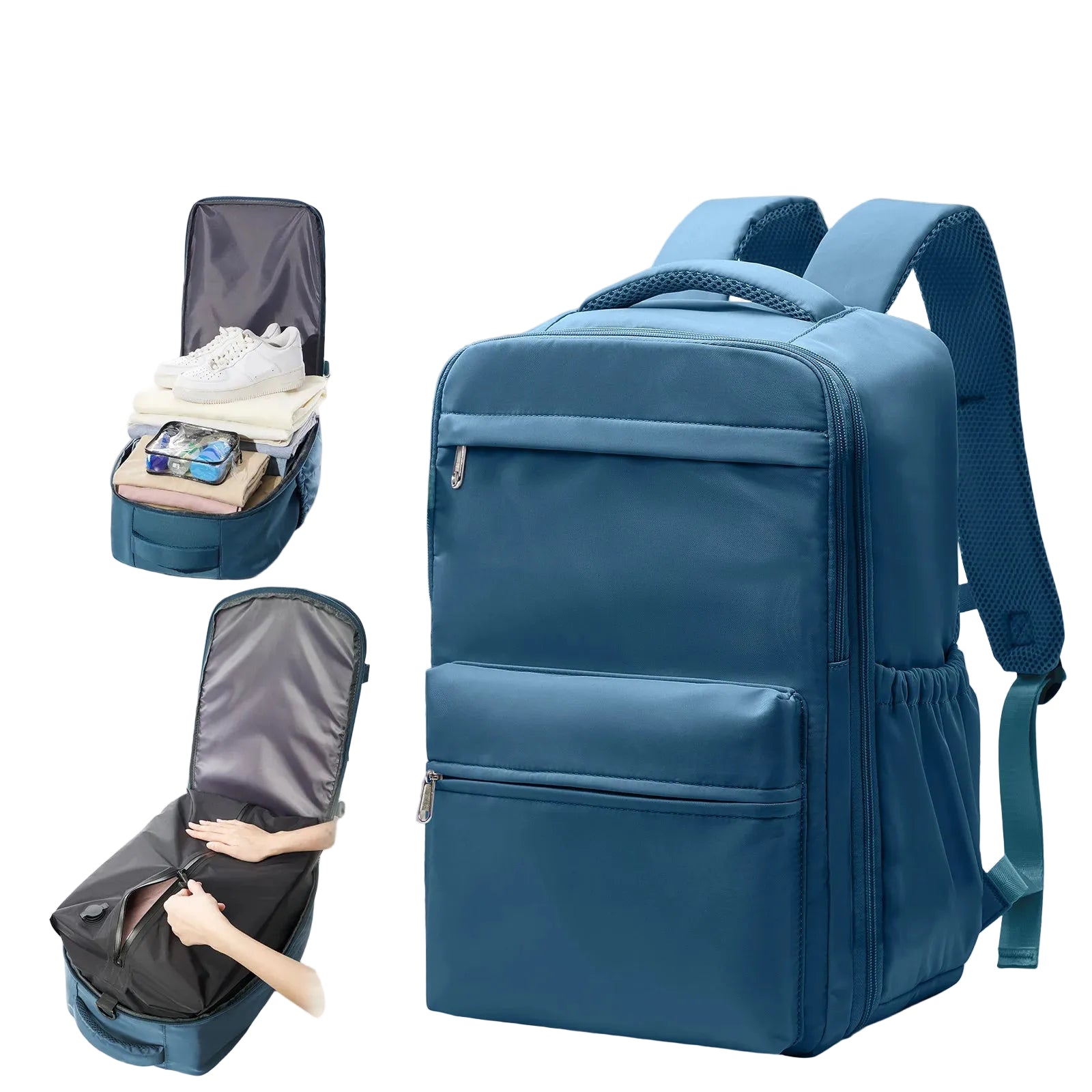 Mochila Unisex de Gran Capacidad con Compartimento para Portátil