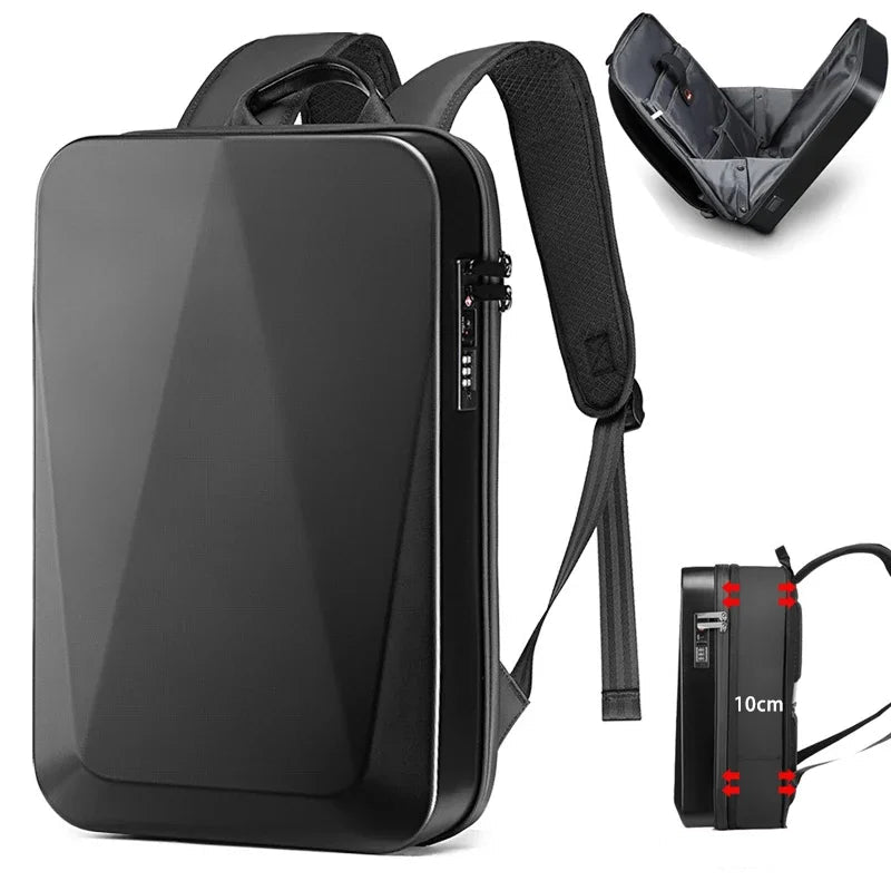 Mochila Business Rígida Antirrobo para Portátil 15,6” – Impermeable y Expandible