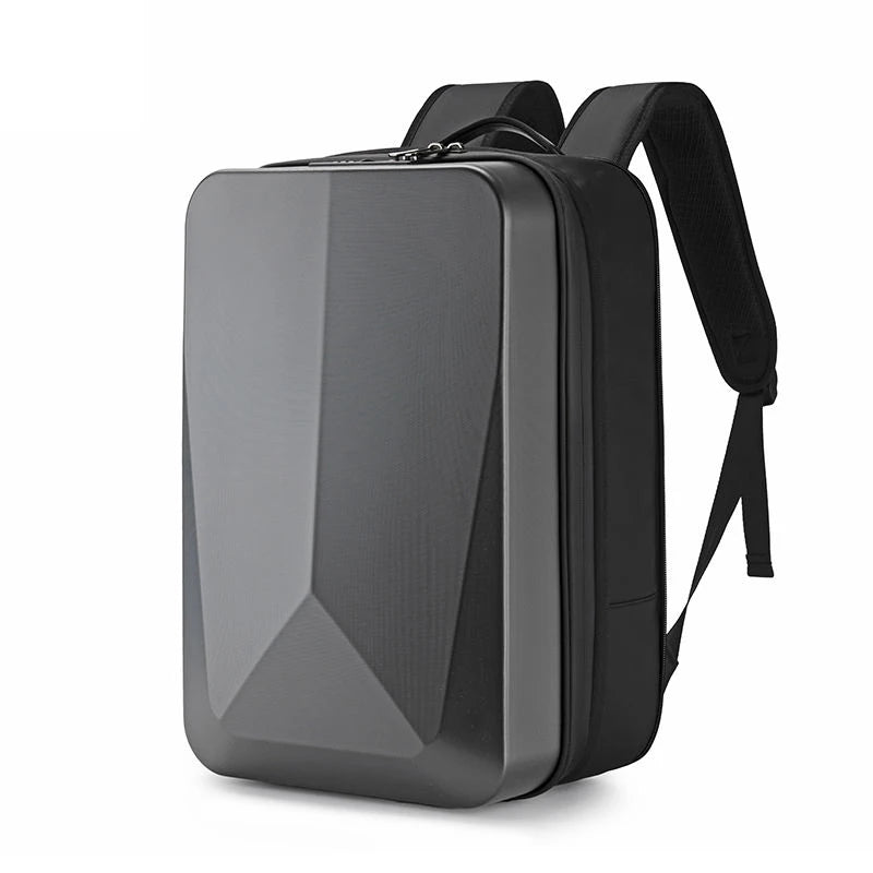 Mochila Business Rígida Gris Antirrobo para Portátil 15,6” – Impermeable y Expandible