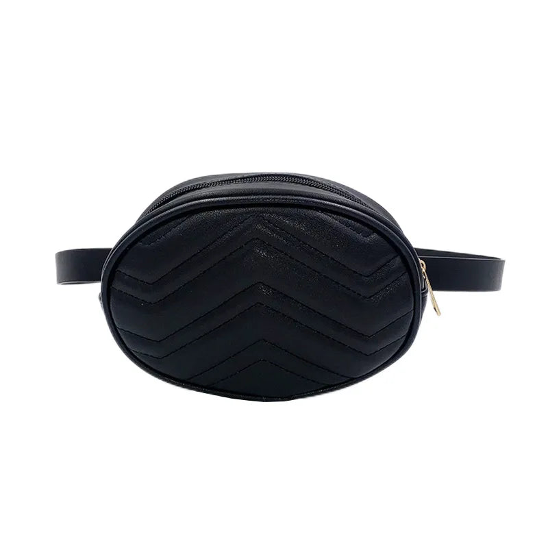 Bolso Riñonera PU Fashion Box – Diseño Estructurado Sofisticado