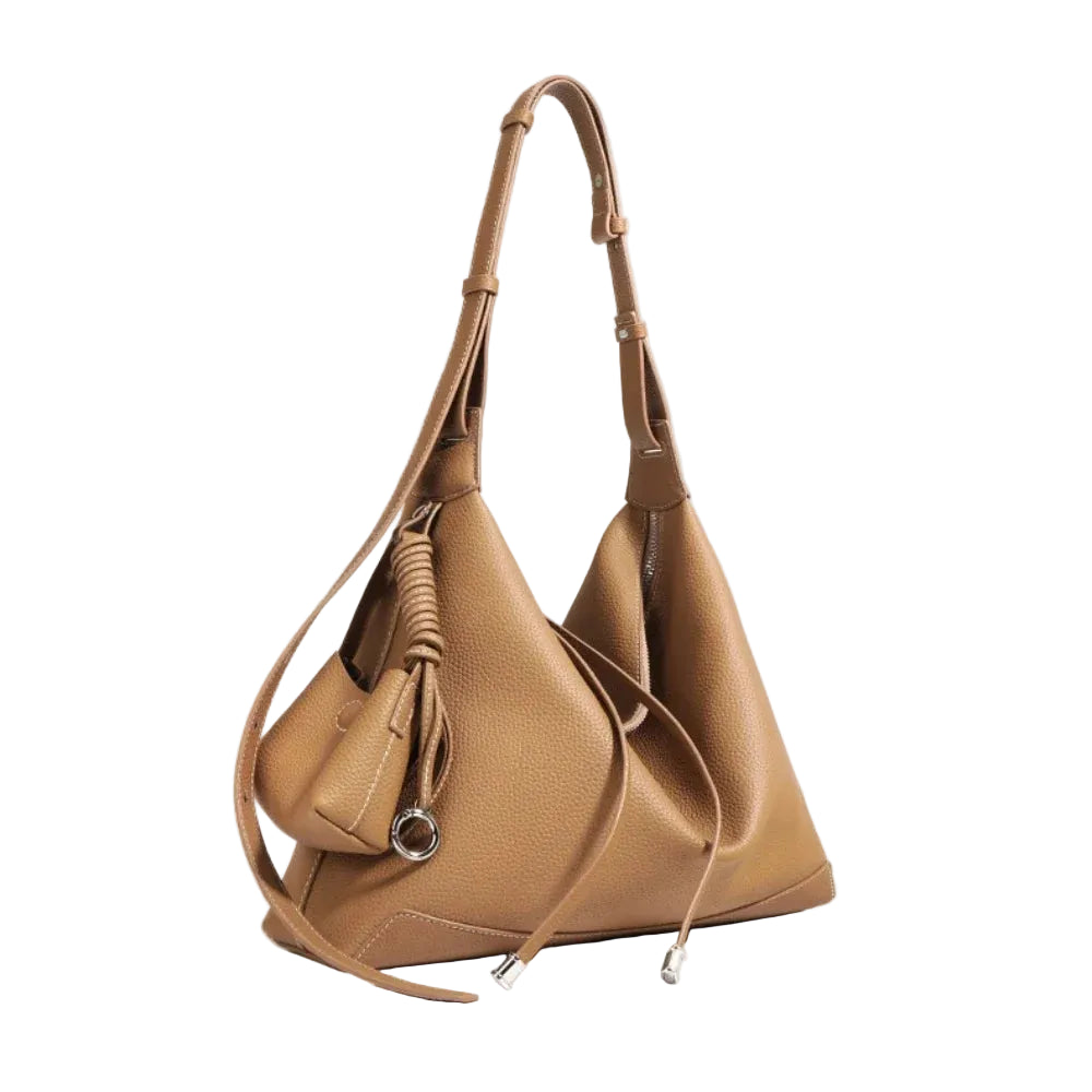Bolso Tote de Piel Genuina: Máxima Capacidad y Diseño Elegante con Monedero