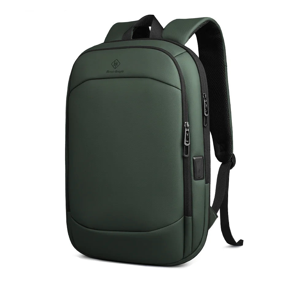 Mochila Hombre para Trabajo y Viaje Cabina – Ordenador 17” Verde