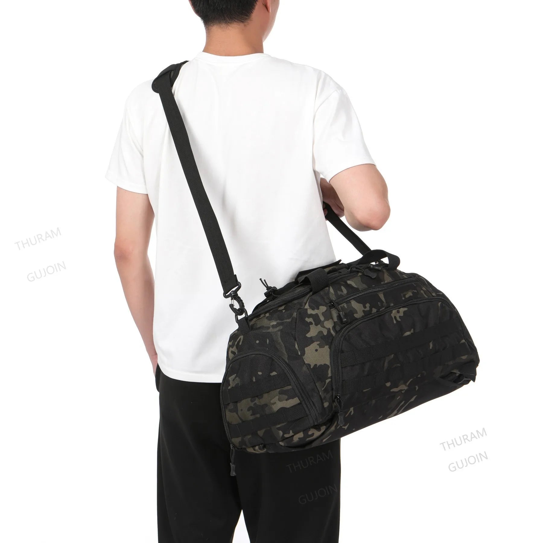 Mochila Urban Thuram Camoblack – Estilo Vanguardista y Gran Capacidad