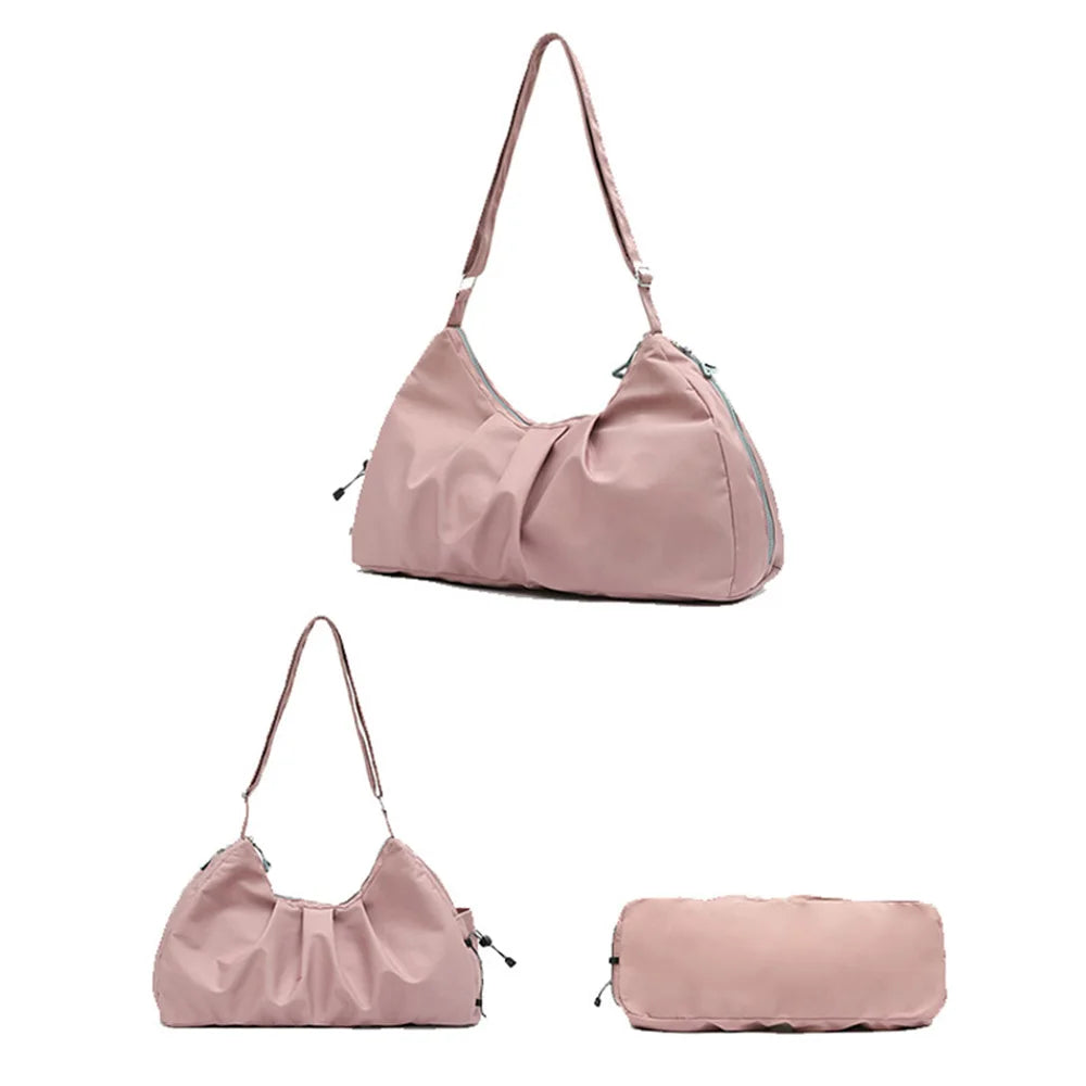 Bolsa Tote Deportiva Minimalista en Rosa – Unisex