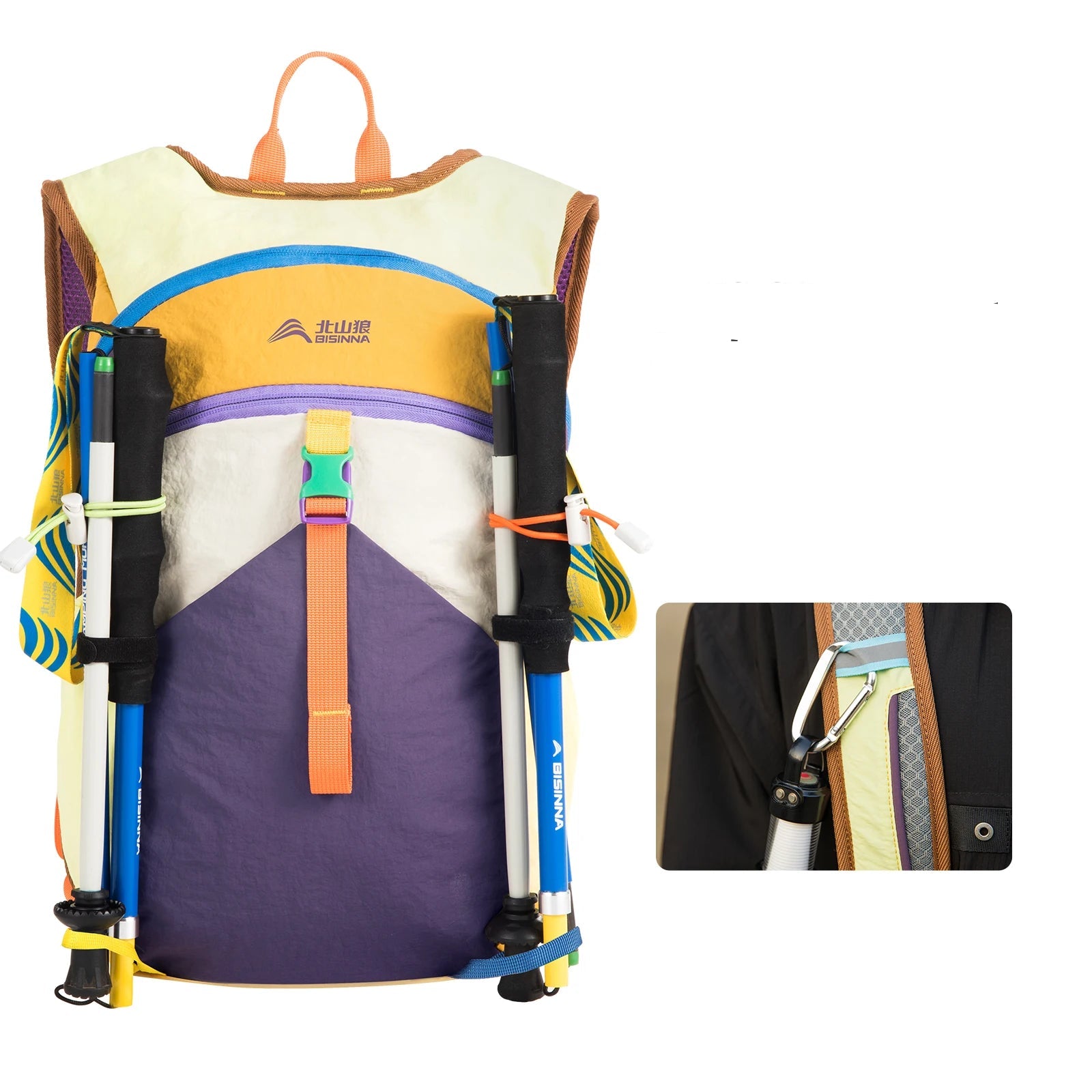 Mochila Ultraligera BISINNA Unisex – Compacta, Resistente y Funcional