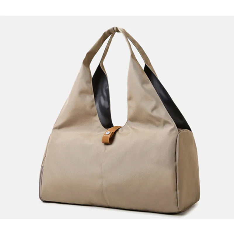 Bolsa de Deporte Premium con Compartimento para Calzado – Color Caqui