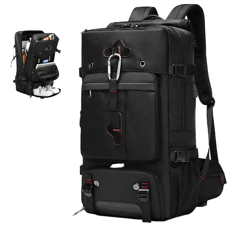 Mochila de Viaje SWISS MILITARY: Alta Capacidad, Impermeable y Ergonómica