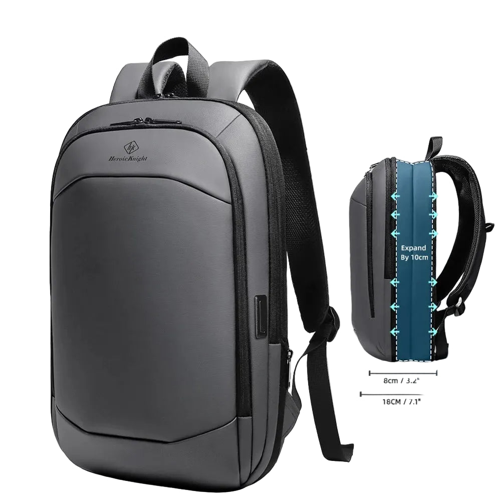 Mochila Hombre para Trabajo y Viaje Cabina – Ordenador 17” Gris