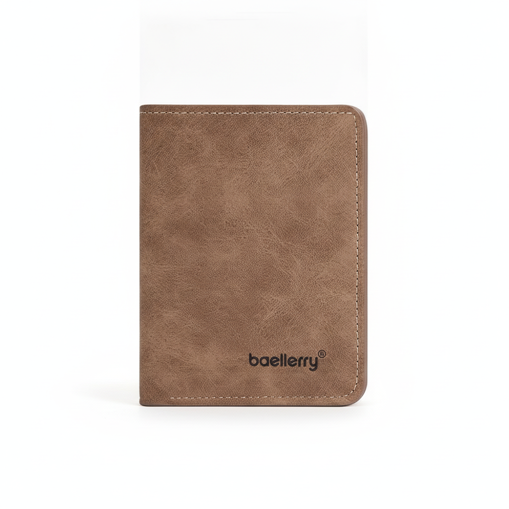 Cartera Vertical Fina para Bolsillo Delantero de Hombre