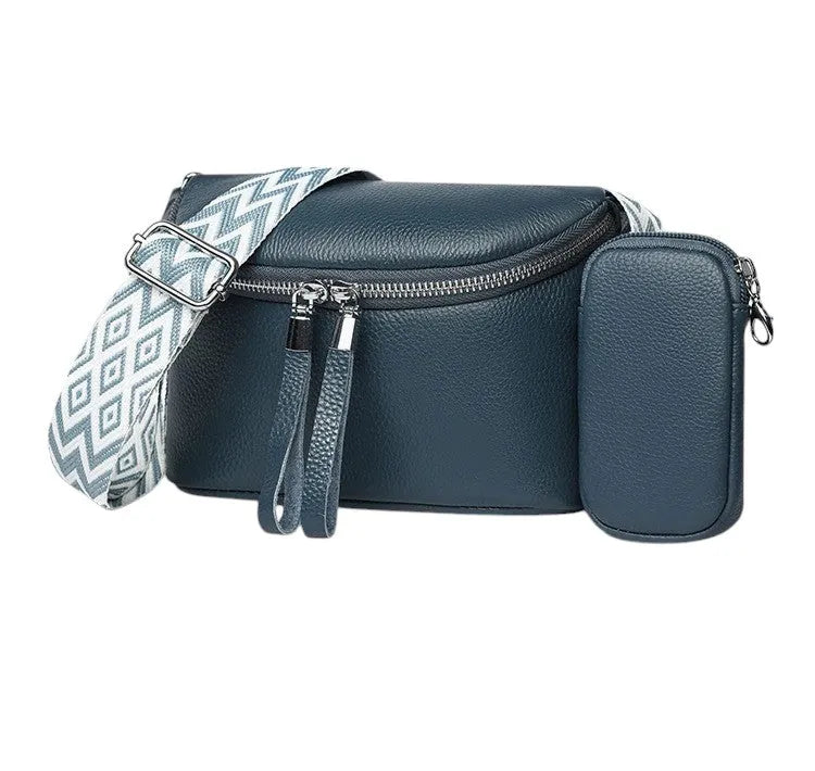 Bolso Bandolera Cruzada de Cuero