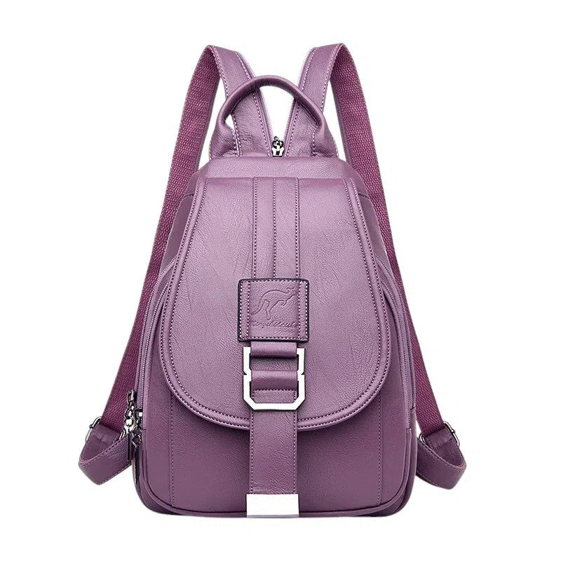 Bolso Mochila y Bandolera Elegante de PU Colores