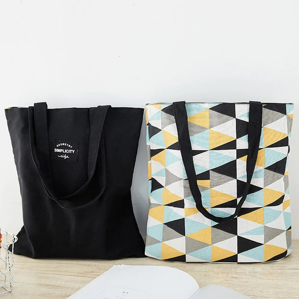 Bolso Shopper de Lino