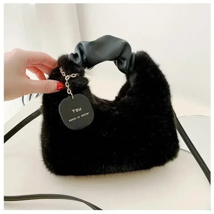 Bolso Tote Bag de Felpa Básicos