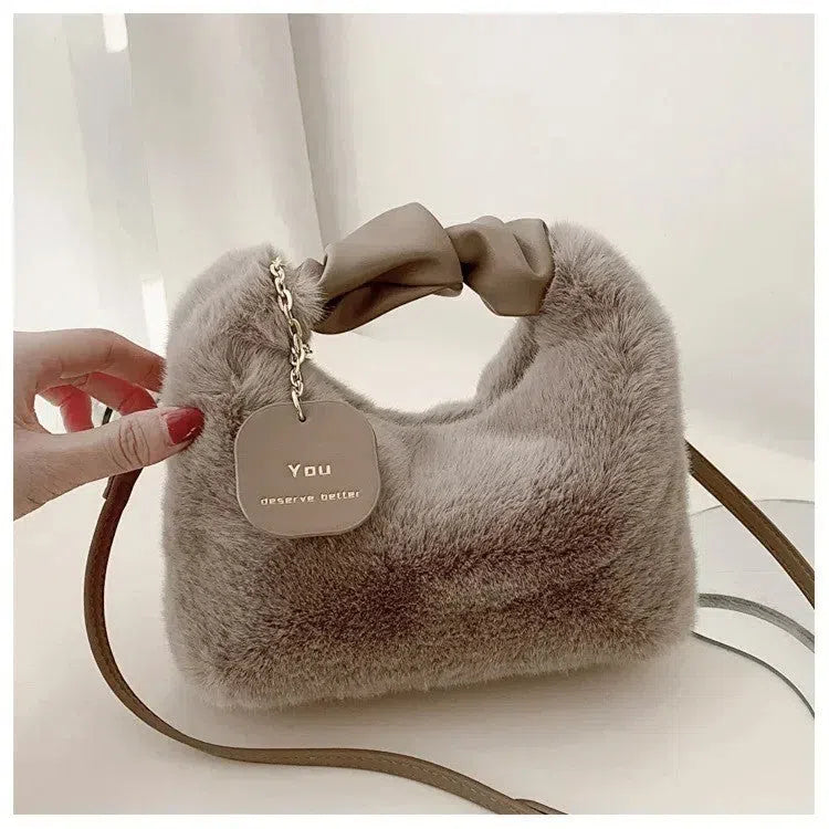 Bolso Tote Bag de Felpa Básicos
