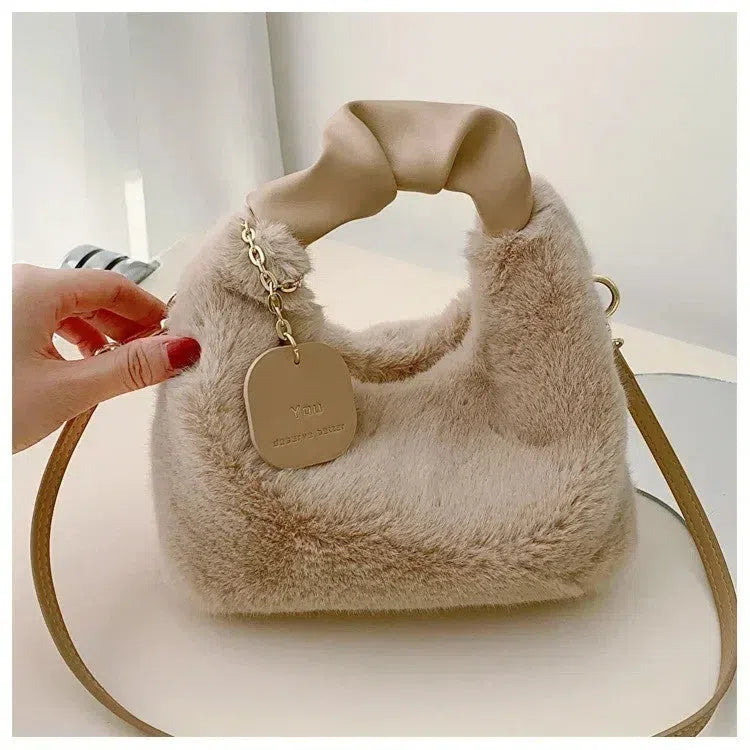 Bolso Tote Bag de Felpa Básicos