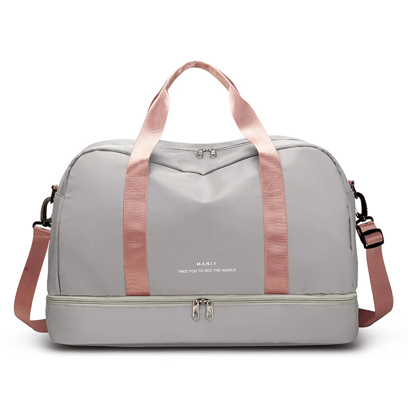 Bolsa de Viaje de Nylon para Mujer – Ultraligero y Elegante