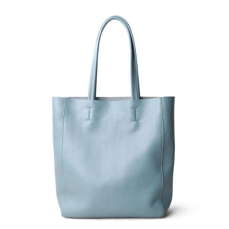 Bolso Satchel Cuero Genuino Vertical – Elegancia Premium 32x27cm