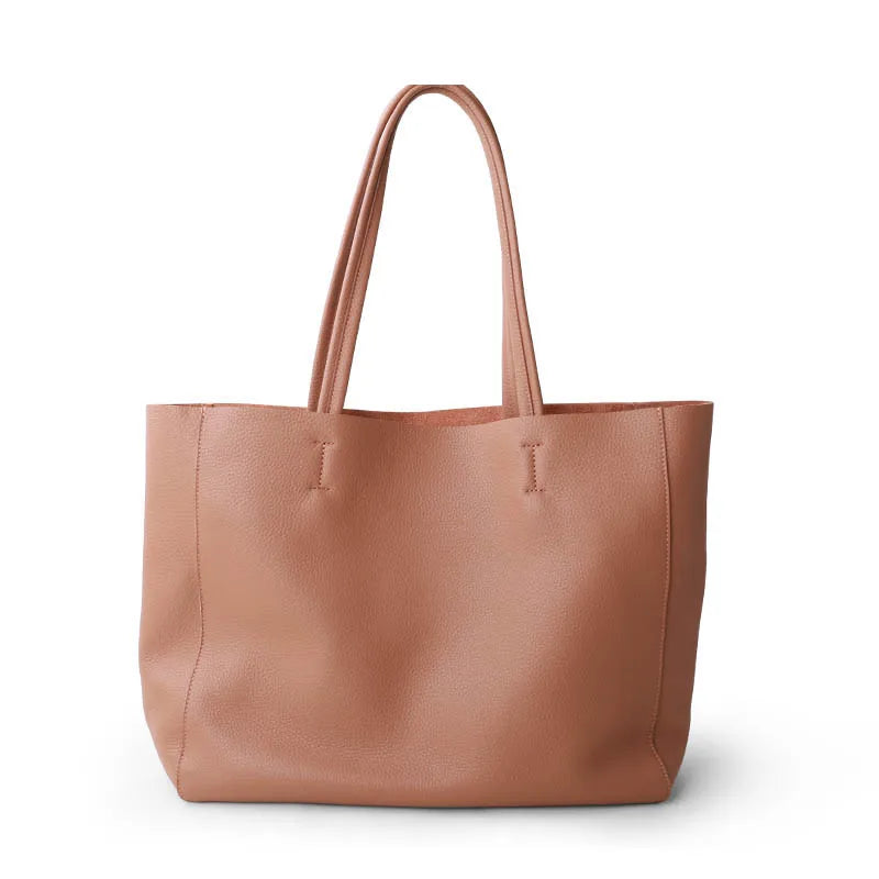 Bolso Satchel Cuero Genuino Horizontal – Elegancia Premium