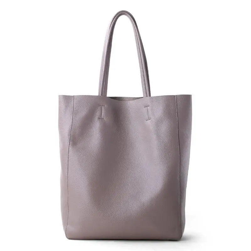 Bolso Satchel Cuero Genuino Vertical – Elegancia Premium 32x27cm