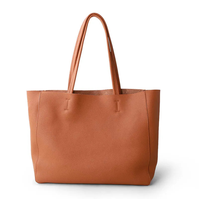 Bolso Satchel Cuero Genuino Horizontal – Elegancia Premium