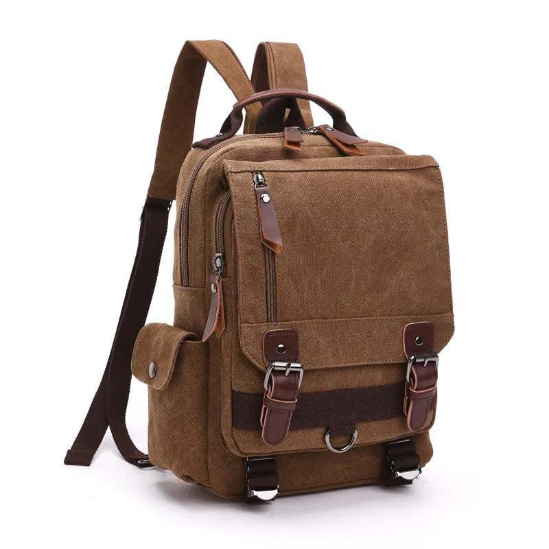 Mochila de Lona Markroyal – Estilo Urbano, Comodidad y Gran Capacidad
