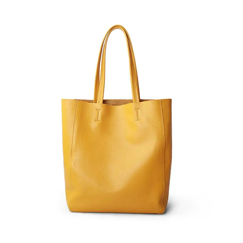 Bolso Satchel Cuero Genuino Vertical – Elegancia Premium 32x27cm