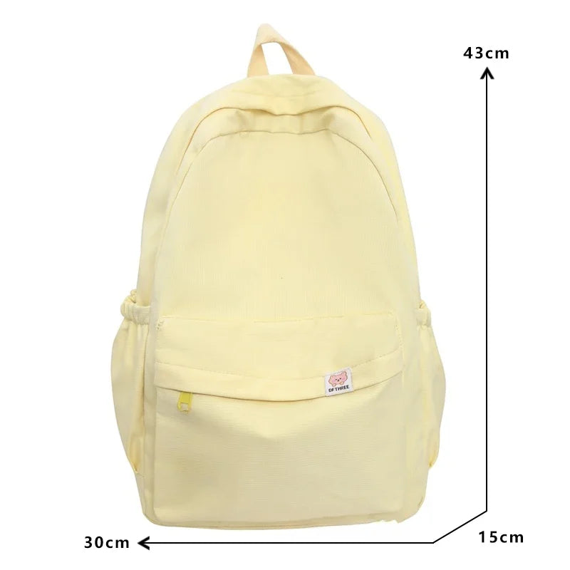 Mochila de Nailon para Mujer – Ligera, Elegante y de Gran Capacidad