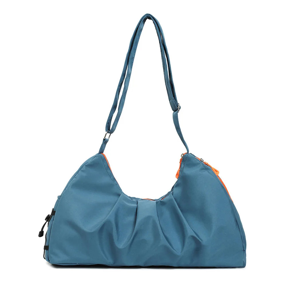 Bolsa Tote Deportiva Minimalista en Azul – Unisex
