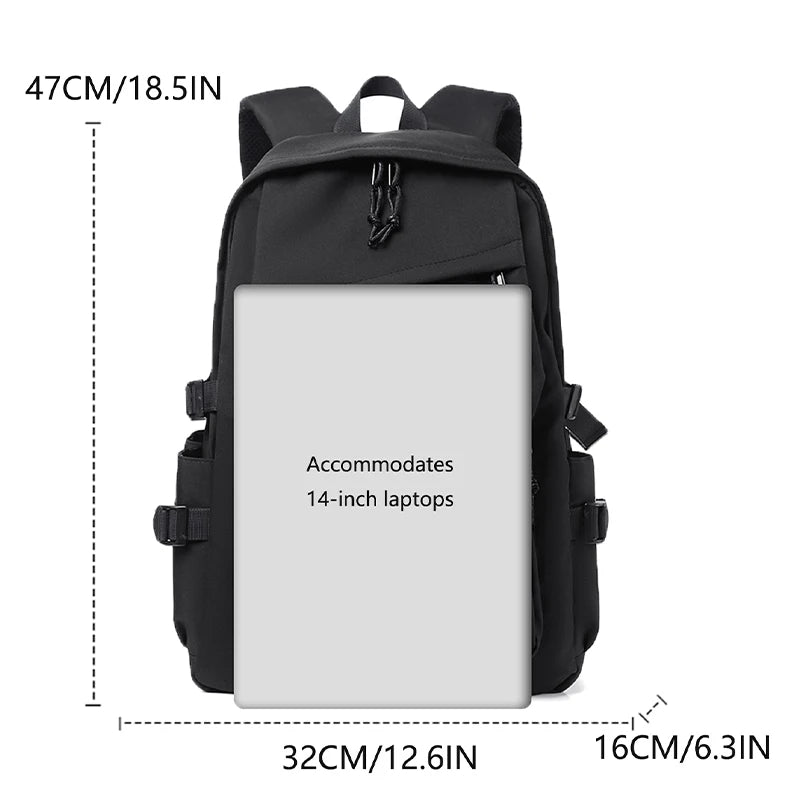 Mochila de Poliéster Impermeable para Mujer – Ligera, Moderna y Funcional