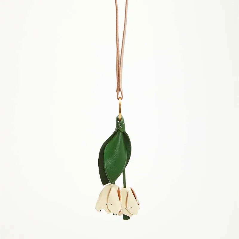 Charm de Tulipanes para Bolso – Toque Floral y Elegancia Natural