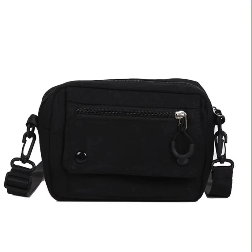 Bandolera de Lona Estilo Coreano – Compacta, Moderna y Súper Versátil