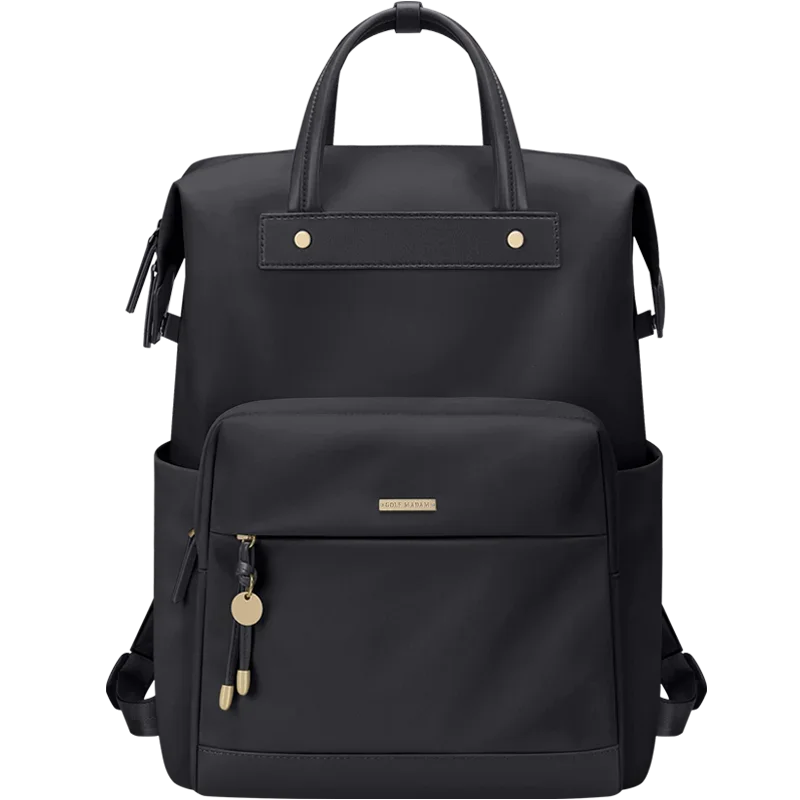 Mochila Urbana Impermeable Negra con Compartimento para Portátil 15,6” – Estilo Profesional y Funcionalidad Total