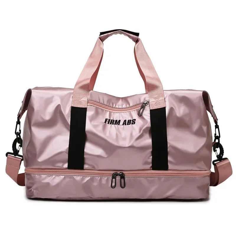 Bolsa Deportiva Multifuncional de PU – Compacta, Práctica y con Compartimento para Calzado