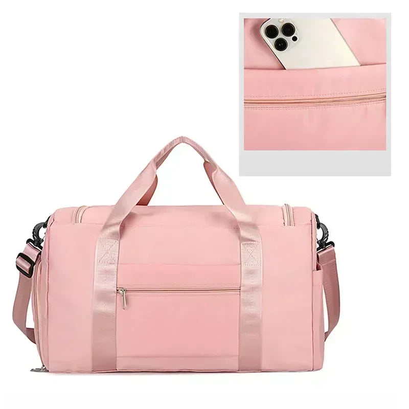 Bolsa de Viaje y Fitness Unisex 35 L – Impermeable, Ligera y Apta para Cabina